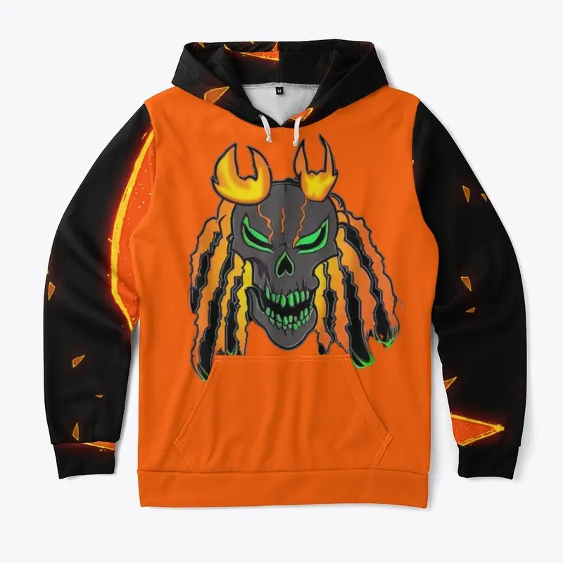 Skull Cancer Hoodie 1